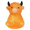Highland Cow Squeeze Toy Cute Animal Sensory Toy Soft TPR Portable Squeeze Ball Birthday Party Favors Gifts for Kids and Adults