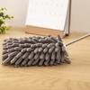 Multifunction Ceiling Dust Removal Tool Microfiber Cleaning Brush with Adjustable Telescoping Rod for Ceiling and Corner