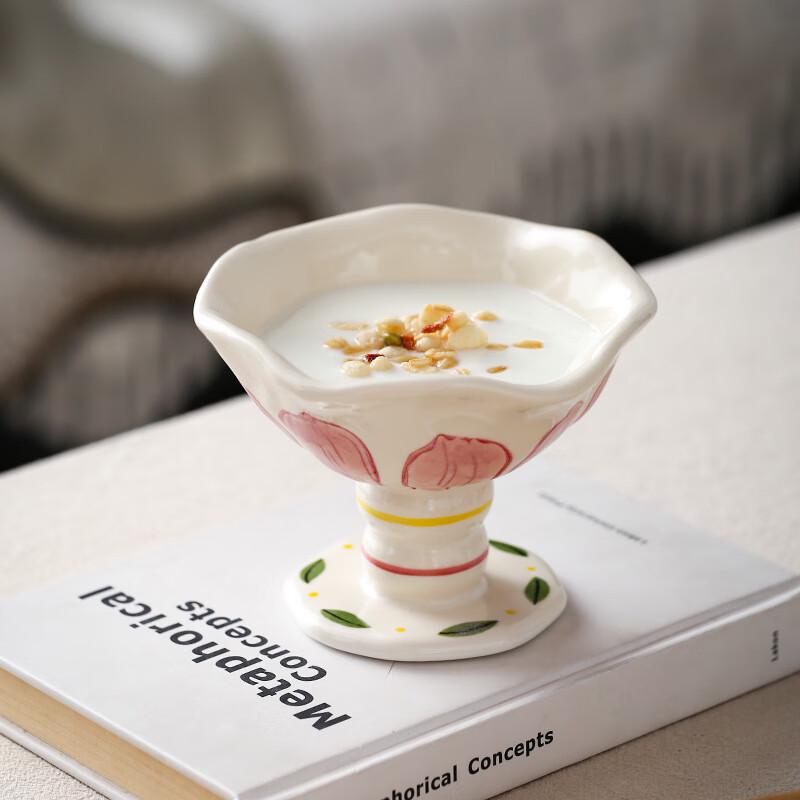 Shangqi Underglaze Ceramic Ice Cream & Dessert Cup