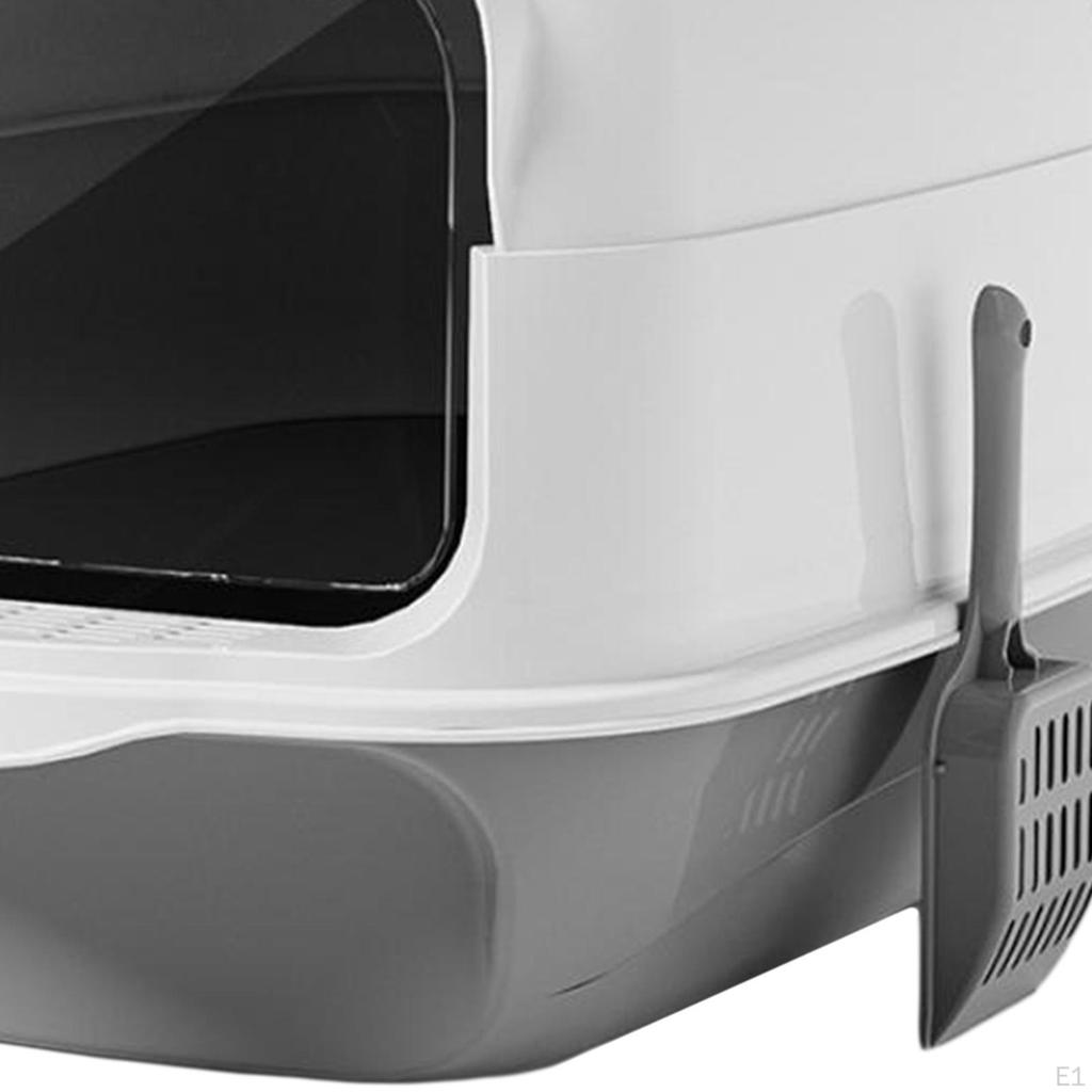 Kattenbak met Deksel Ruime Kitty Toilet Afgesloten Huisdier Toilet