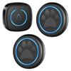 Wireless Dog Doorbell with 60 Melodies, 5 Volume Levels, 2 Waterproof Buttons, and 1 Plug-in Receiver for Training and Communication.