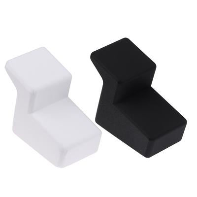 Heavy Duty Door Stopper,Non-Slip Door Wedge Protector Multi-use Window/Balcony Door Stops With Track Lock,Easy Install/Removal