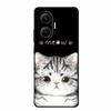 Black Silicone Case For Redmi Turbo 4 Pro A5 4G Case Cartoon Cat Soft Back Cover For Xiaomi Poco X7 Pro C71 Poco M7 4G Plus Case