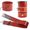 200L Capacity Metal Drum Heater with 1000W Power 30-150°C Range 125mmx1740mm Barrel Size Silicone Heating Pad 220V UK Plug