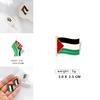 Broche Drapeau Palestinien Tendance Vente en Gros Badge Métal Pour Accessoires Vêtements