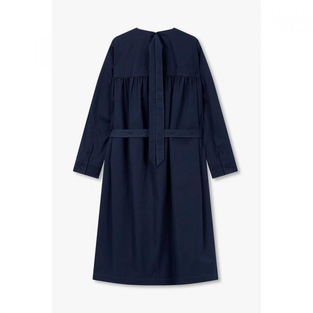 Studio Tomboy Shirring Dress Back Neck Tie Ribbon 9105341115 