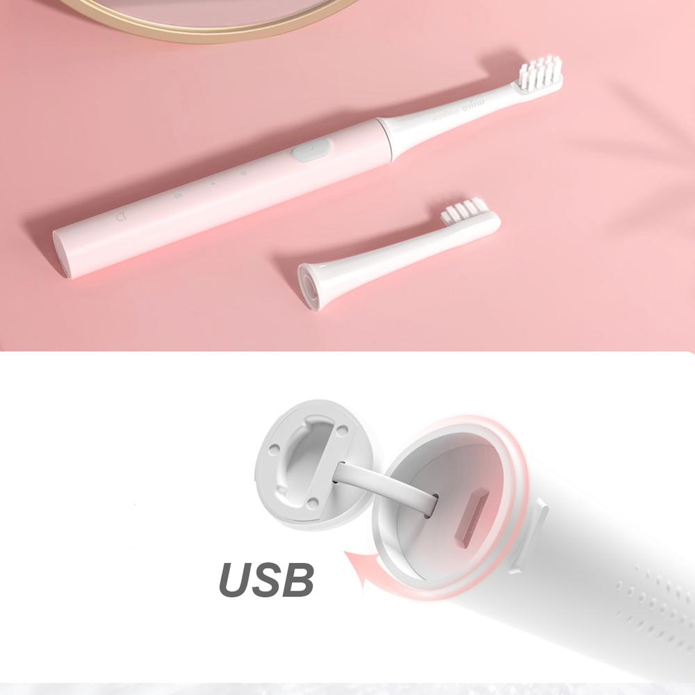 Sonic Electric Toothbrush Mi Smart Tooth Brush Colorful USB Rechargeable IPX7 Waterproof For Toothbrushes Head