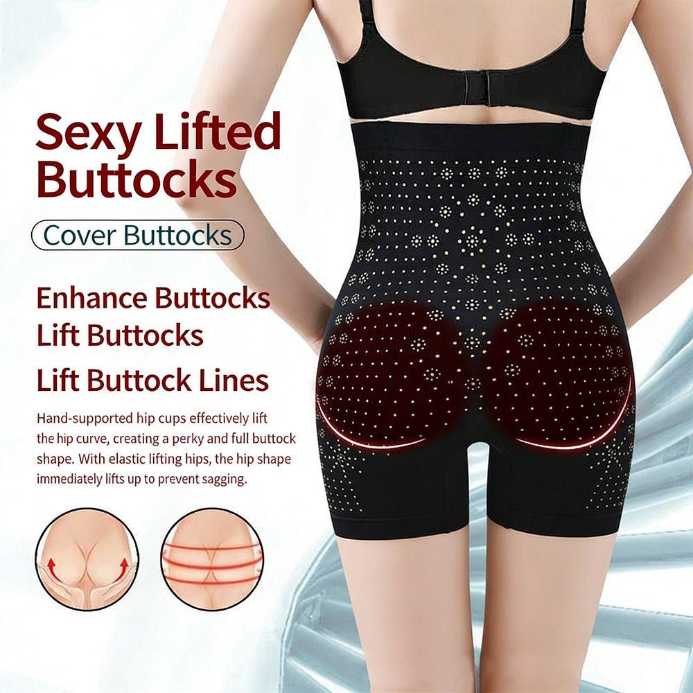 Waist Shaping Hip Lifting Waist Shorts Body Shapewear Elastic Shaping Shorts Belly Control Breathable Abdominal Control Shorts