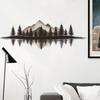 Creative Lake Scenery Wall Sticker Kids Room Living Room Wall Decoration Self-Adhesive Home Decor