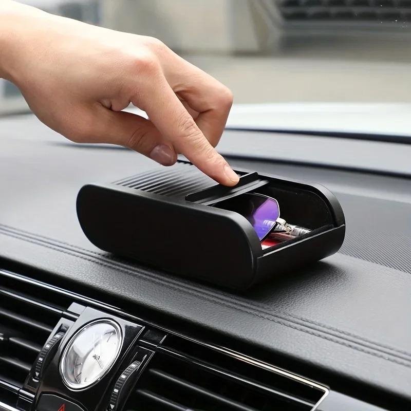 Car Center Console Storage Box, Armrest Organizer Tray for Vehicle,Multifunctional Interior Car Accessories for Sunglasses Phone