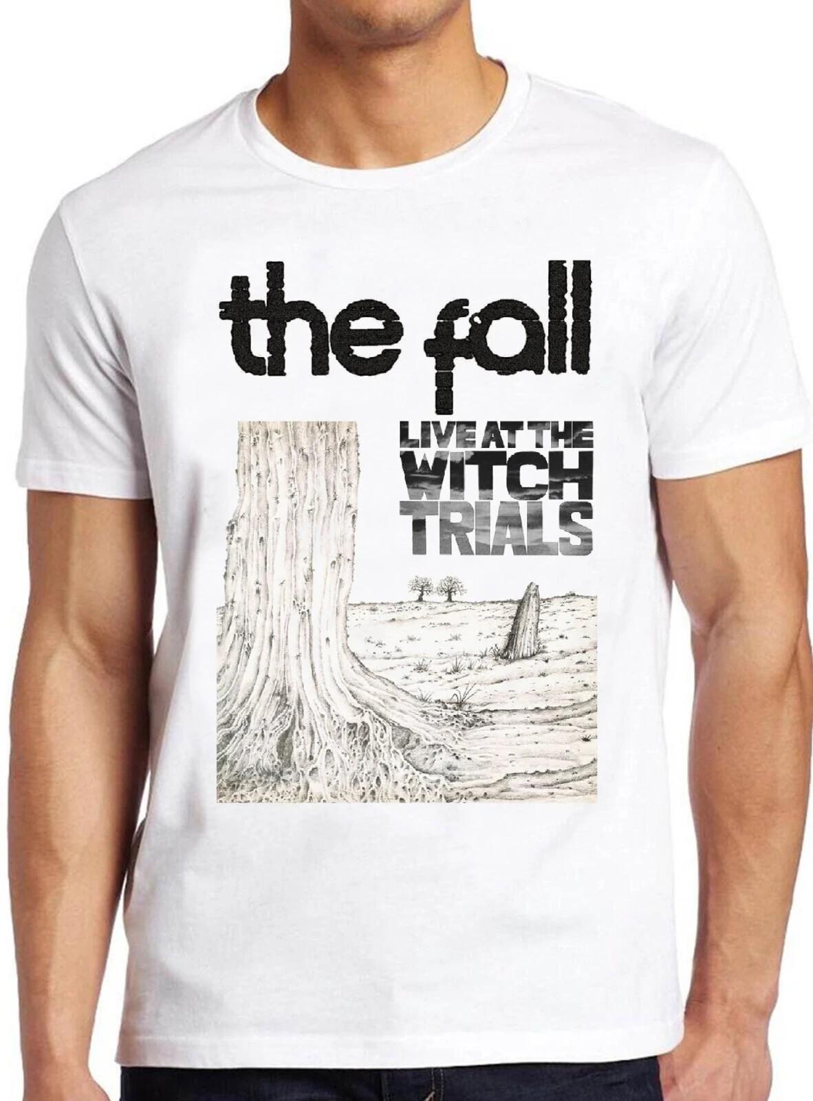 The Fall Live At The Witch Trials Punk Rock Retro Music Gift Tee T Shirt 1801 XXL