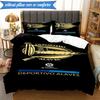 3PCS Deportivo FC Printed Soft Bedding Set,Including 1pc Duvet Cover And 2pcs Pillowcases Perfect for Bedroom, Dormitory, Fan Gift
