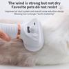 Pet Hair Dryer for Daily and Bath Grooming Hair Dryer Blowers 3 Speed Adjustable Temperature Nozzles Combs