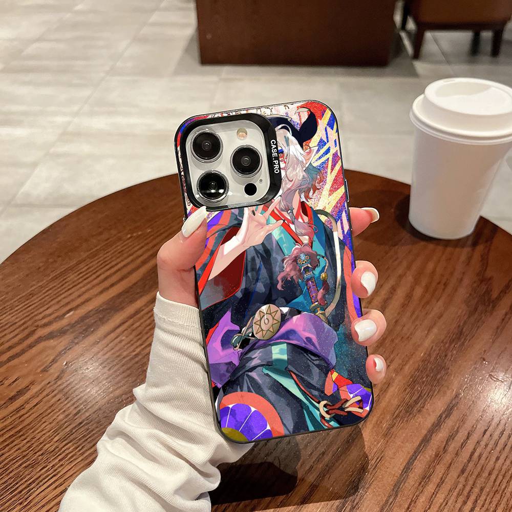 Mononoke Kusuriuri Anime Phone Case For IPhone 17 16 15 14 13 12 11 Pro MAX Matte Shockproof Back Anti Fall Matte Cover