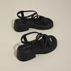 Fashion CRLAYDK Women's Sandals Comfort Platform Ladies Straps Open Toe Shoes Summer Walking Travel Casual Beach Dressy Slippers