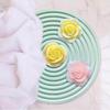 Striped Coaster Silicone Molds for Resin Casting Arch Door Coaster Tray Molds Epoxy Casting DIY Craft Cup Mat Resin Mold