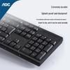 AOC KM160 Wired Keyboard and Mouse Combo with Mouse Pad