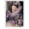 Domila Seductive Lingerie Sexy Deep V Flower Fox Dream Two-dimensional Open Placket Japanese Kimono Uniform Set