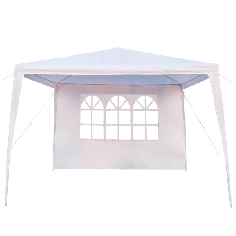 3-sided Waterproof Assembled Tent Large Space With Spiral Tubes For Wedding Camping Parking (3 X