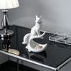 Decorative Storage Dish for Rings 3D Printed Fox Jewelry Tray, Ring Holder and Key Vanities Unique Gift Women Entryways, Fox-Shaped Tray Rings,