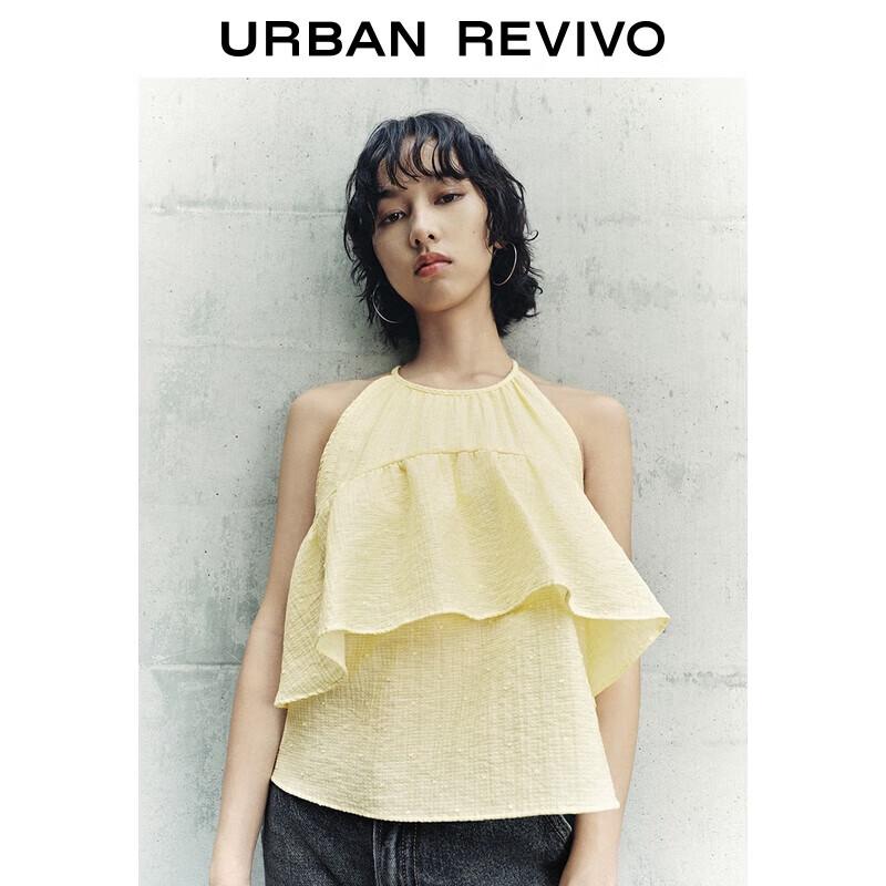 UR Women s Bohemian Sleeveless Tie-Front Blouse XS