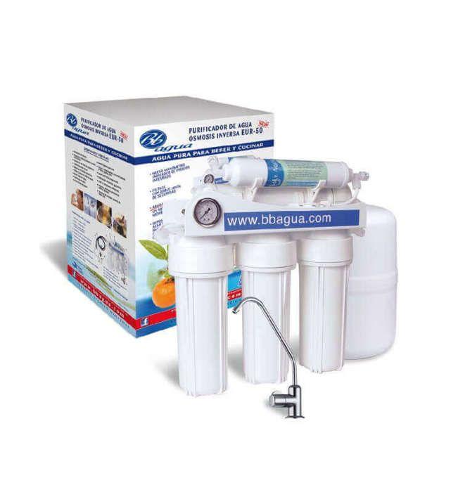 EUR 50. Equipo de tratamiento de agua por ósmosis inversa. Bbagua. blanco
