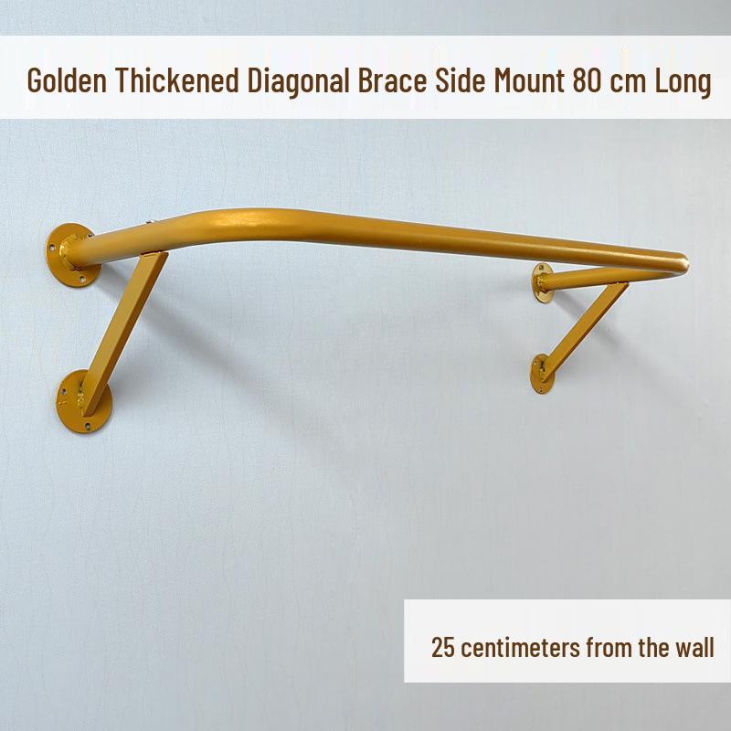 Wall-Mounted Clothing Display Rack for Women's & Children's Wear Stores