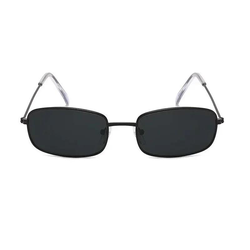 Occhiali da Sole Moda Casual Quadrati Classici di Alta Qualità Donna Uomo Vintage Eleganti Forma Ovale Minimalisti Donna Uomo