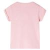 T-shirt pour enfants rose clair 92/104/116/128/140