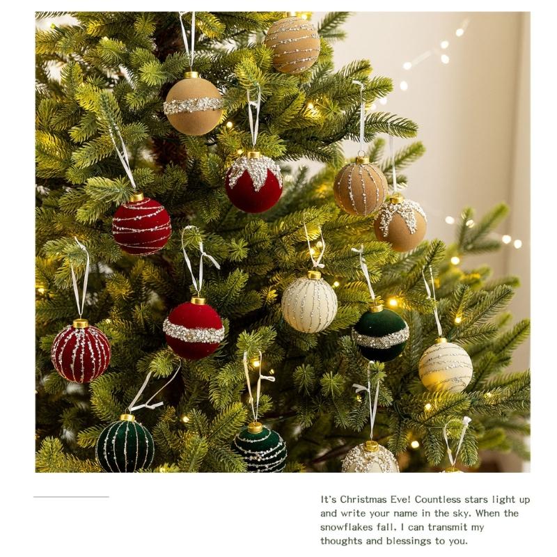 Pack Of 12 Christmas Ball Ornament Plastic Hanging Decorations For Tree Tabletop Holiday Party Decoration
