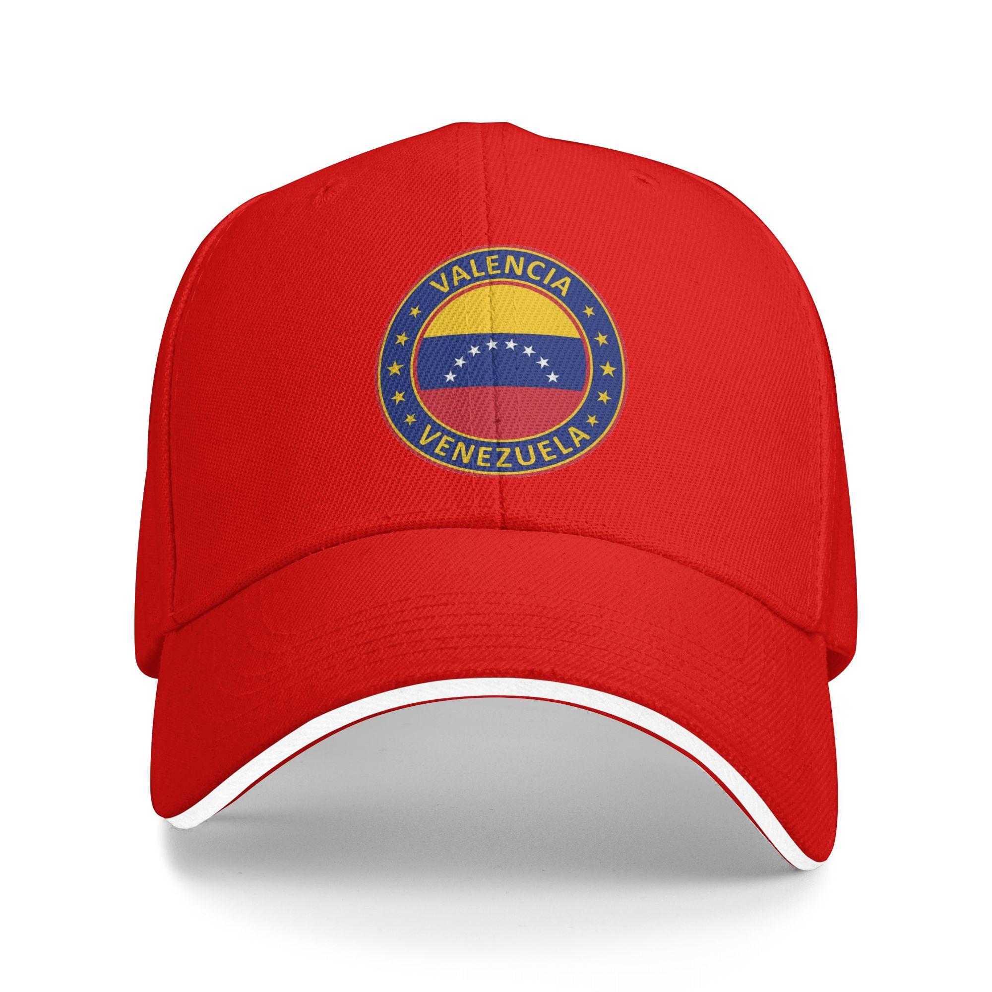 

Women Unisex Valencia Venezuela Venezuelan Flag Outdoor Hat Adjustable Cap New Baseball Cap Sports Sunshade One Size