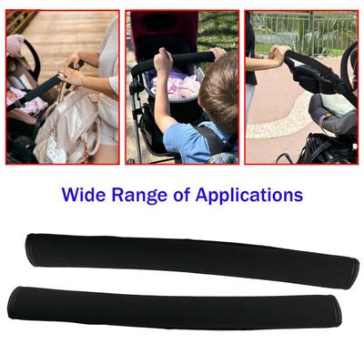 Funda Protectora para Empuñadura de Cochecito de Bebé Antideslizante Invierno Cálido Universal Protector de Reposabrazos para Cochecito de Bebé Infantil Manillar Parachoques Cubierta Antipolvo