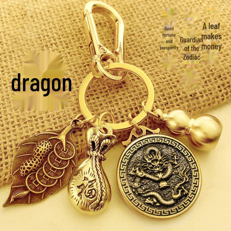 Overnight Wealth Charm: Zodiac Lucky Bags, Money Bags, Key Chains, Car Pendants, and Fortune Accessories for Men and Women.