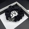 Exquisite Rhinestone Bow Hair Tie for Women – Luxurious, Elastic Ponytail Holder