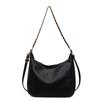 Large-capacity tote bag, women's new soft-sided messenger bag, work commuter bag, shoulder underarm chain bag.