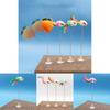 Fun Corrugated Paper Cat Scratching Board Toy Self-entertainment For Cats Durable Plastic Material Random Colors Design Or Carrot)