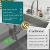 Faucet Mats for Kitchen Sink Diatomite Fast Drying Sink Tray, Super Absorbent, Faucet Splashing Guard for Bathroom Counter