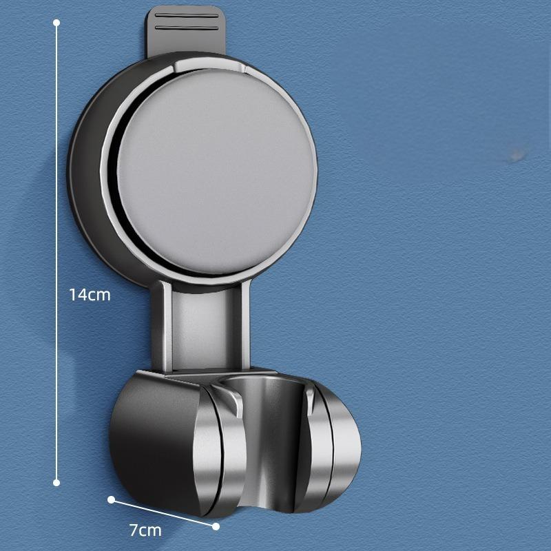 1-4PCS Suction Cup Shower Head Holder ABS Adjustable Strong Adhesive Universal Shower Head Support Reusable No Trace Waterproof
