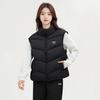 Li Ning Comfortable Casual Simple Letter Print Stand Collar Vest Women vests AMRV126-1