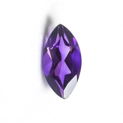 Natural Amethyst 20 Pcs Marquise Cut 5-7 Ct Loose Certified Gemstones Lot + Gift