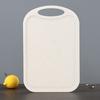 Double-Sided Cutting Board with Non-Slip Handle Lightweight Plastic Chopping Board Dormitory Kitchen Essentials for Fruit Meat