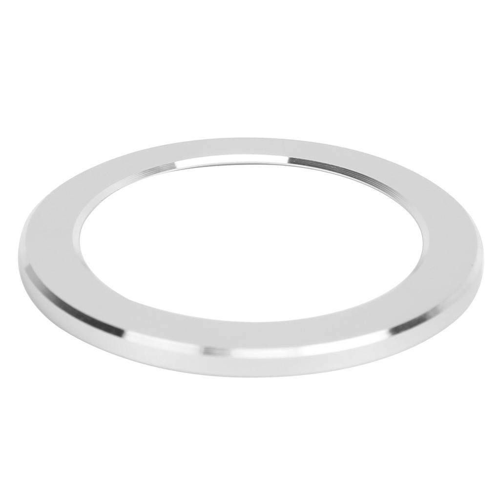 Engine Ignition Start Stop Button Ring Cover Trim Aluminum Alloy Sliver Car Interior Trim