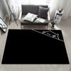 Tappetino Ingresso Camera da Letto Gatto Bagno Pavimento Decorazione Corridoio Tappeto Carino Soggiorno B-Bongo Stanza Kawaii Balcone