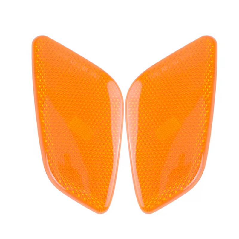 For Jeep Wrangler TJ 1997-2006 Front Bumper Side Marker Turn Signal Cover No Bulb 55155628AB Reflector Light Cover 2 PCS
