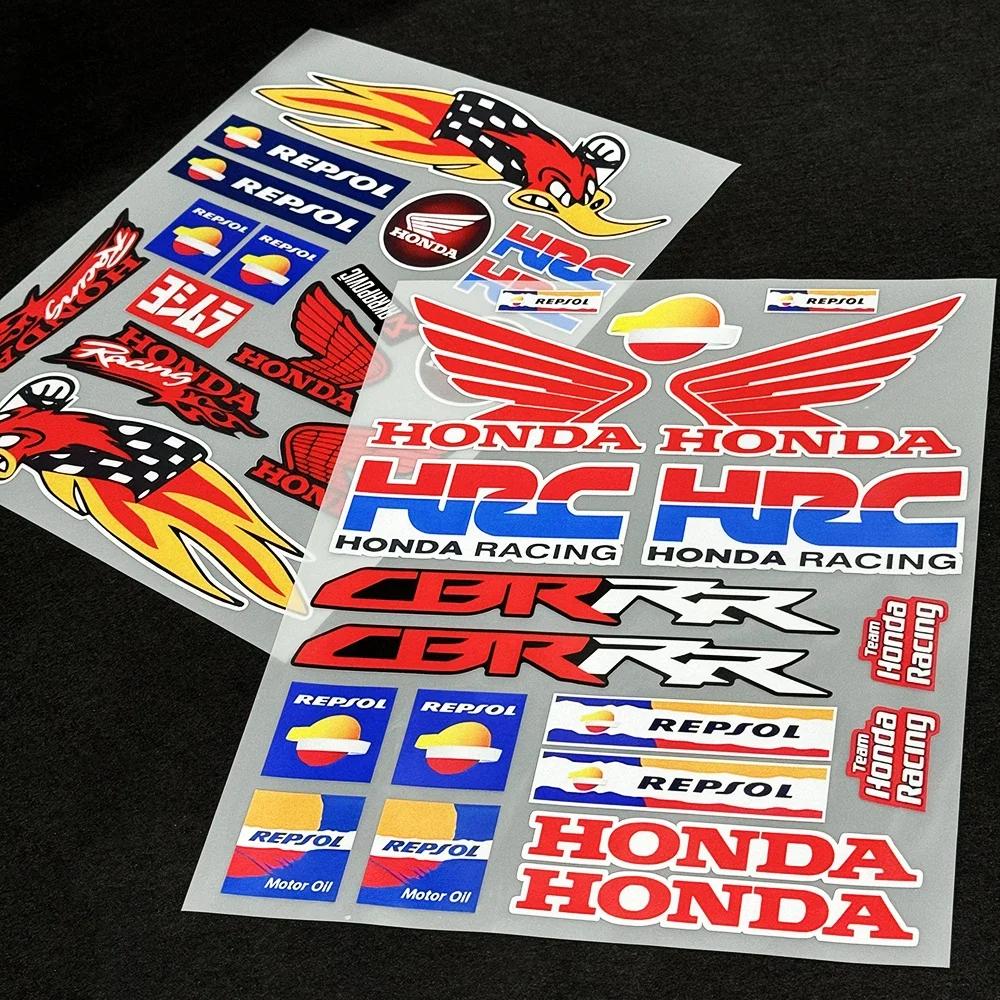 Motorcycle Body Stickers Modification Accessories for HONDA CBR Series Decals Reflective Helmet Fuel Tank Decor Wheel Stickers KP5 yzpf8
