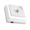 LED Lamp Base Stand Holder for   Acrylic Statue Artware Display Silver