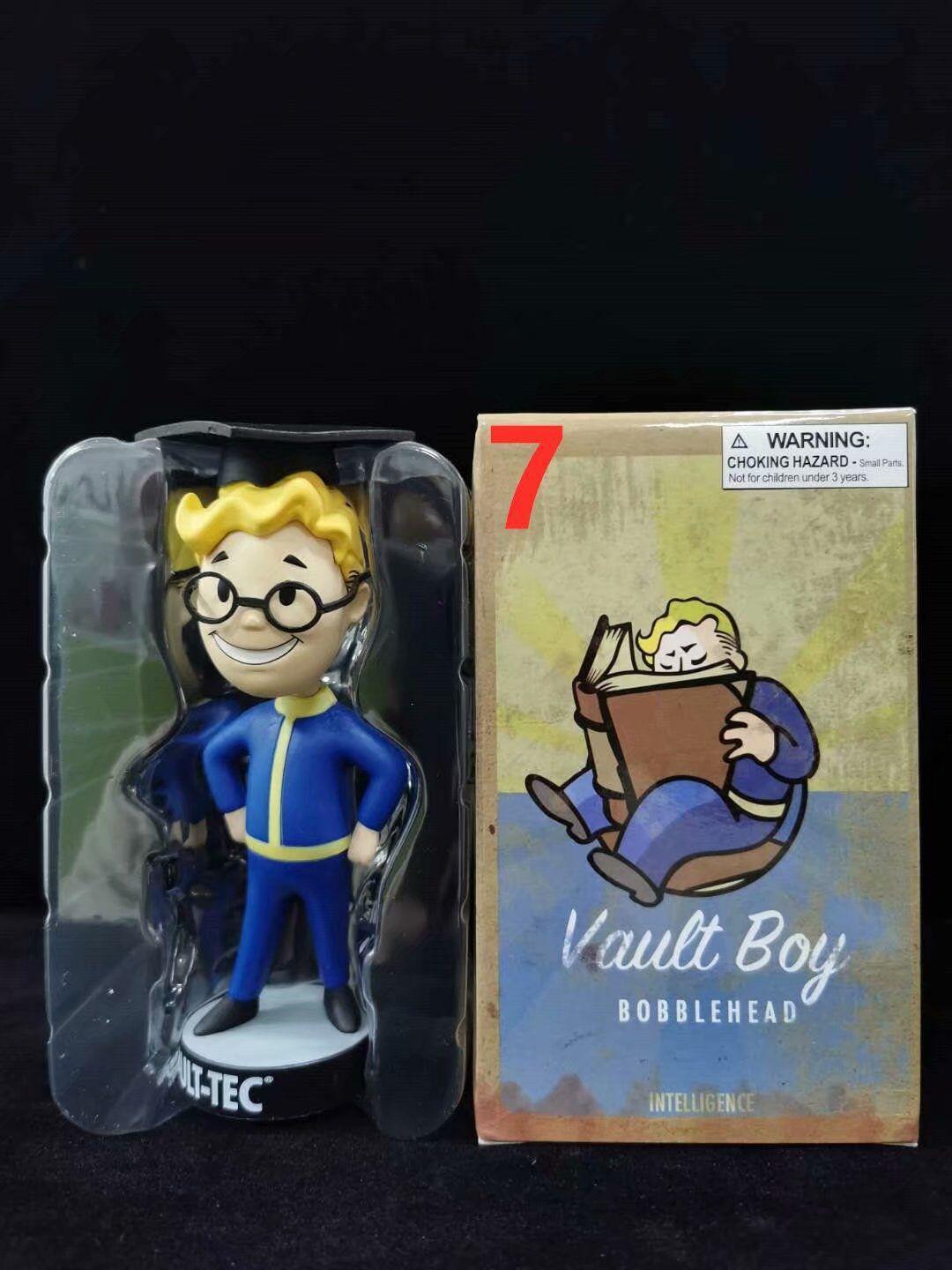 

New Hot Vault Boy Generation 7 Shaking Anime Action Figure Statue Model Room Desktop Ornament Collectible Surprise Gift Fans