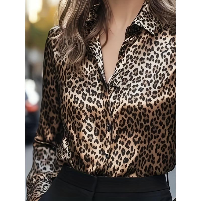 Fashionable elegant women's autumn and winter blouse shirt