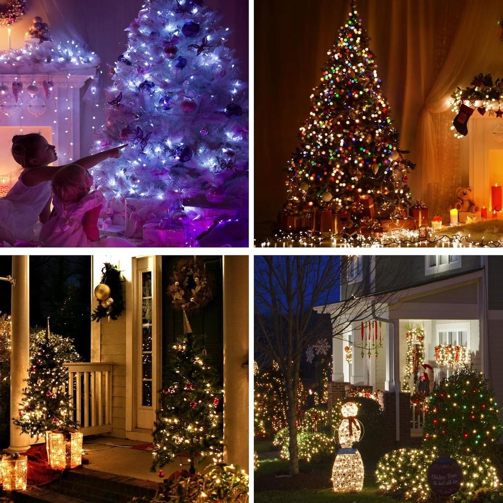 Fairy Lights Battery Operated Color Changing String Light with Remote, 16.4FT 1-Pack Twinkle LED Lights USB Plug or Battery Powered, Outdoor