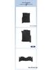 Black Dirt-Resistant Nylon Car Floor Mats for Toyota 06-09 Prado - Velvet Finish
